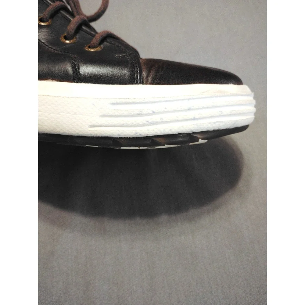 Skechers Classic Fit Me Shoes Air-Cooled Memory Foam Brown‎ Leather Preppy 13***
